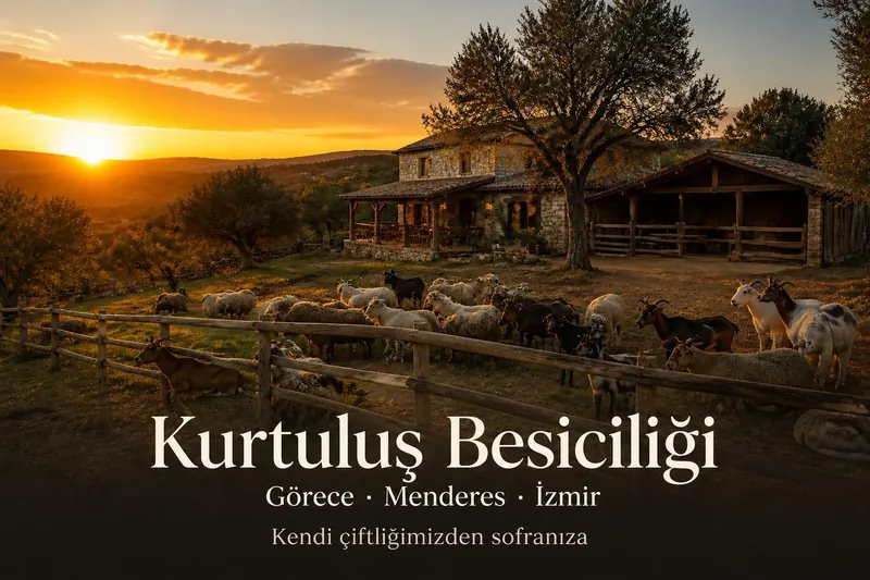 Kurtuluş Besiciliği — Görece, Menderes, İzmir — Kendi çiftliğimizden sofranıza